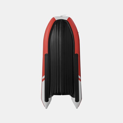 Надувная лодка GLADIATOR E450PRO красно-белый