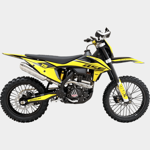 Эндуро / кроссовый мотоцикл BSE T5 Yellow Twister (015)