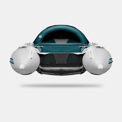 Надувная лодка GLADIATOR E330PRO морской зеленый-белый