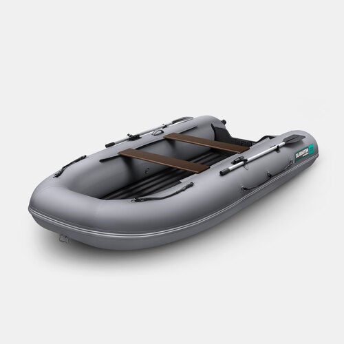 Надувная лодка GLADIATOR E350S темно-серый