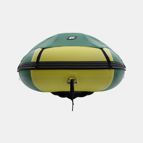 Надувная лодка GLADIATOR E450PRO зелено-оливковый