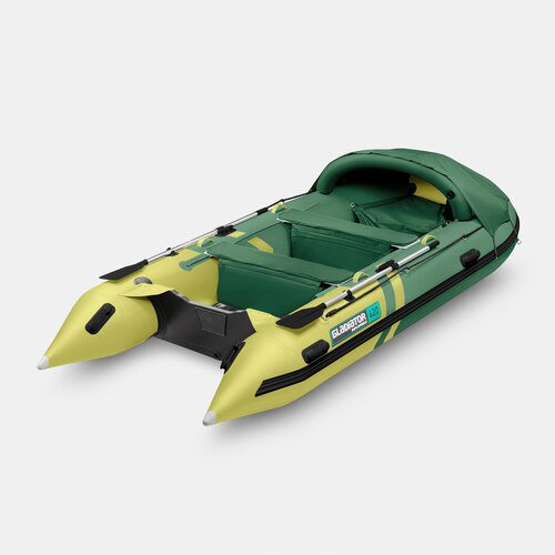 Надувная лодка GLADIATOR C420AL зелено-оливковый