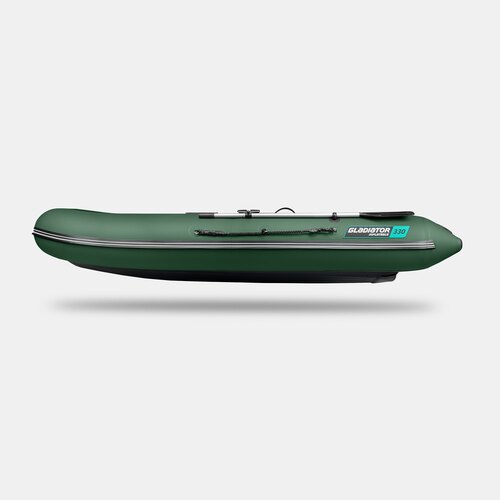 Надувная лодка GLADIATOR E330S зеленый