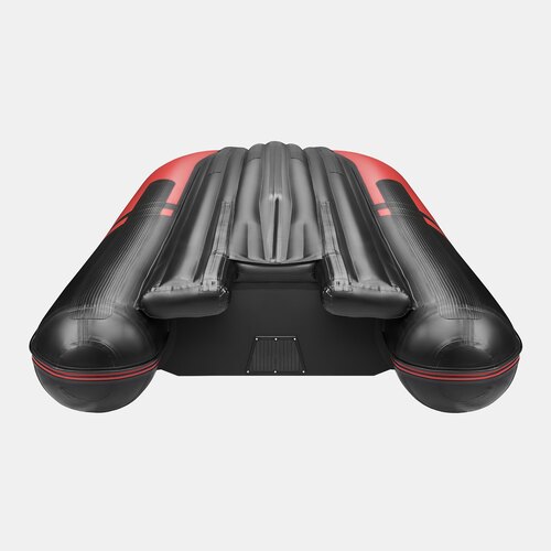 Надувная лодка GLADIATOR E450S JET красно-черный