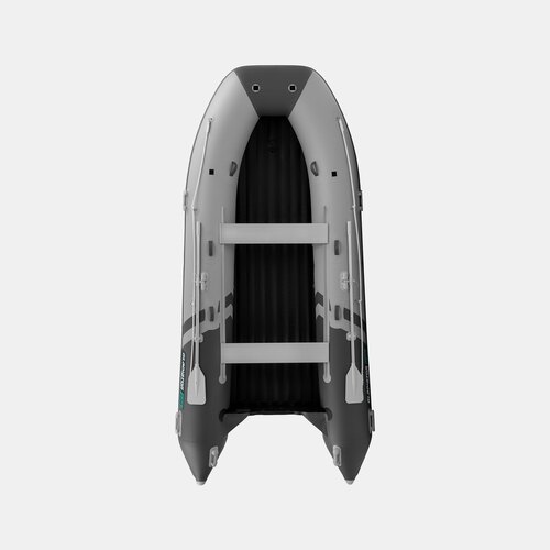 Надувная лодка GLADIATOR E420PRO светло-темносерый
