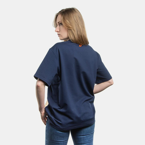 Футболка синяя Gladiator “Unroll the adventure” (L-XL)