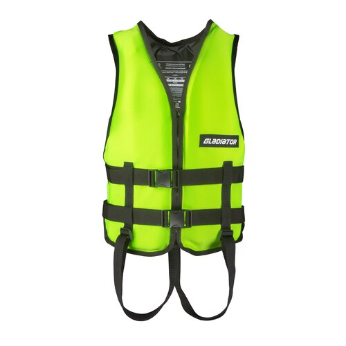 Жилет спасательный для сап серфинга GLADIATOR, зеленый, 80кг